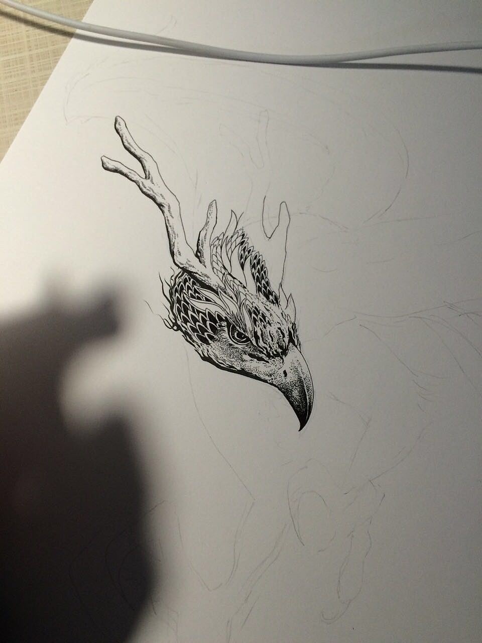 金鹏天兽(附创作过程)