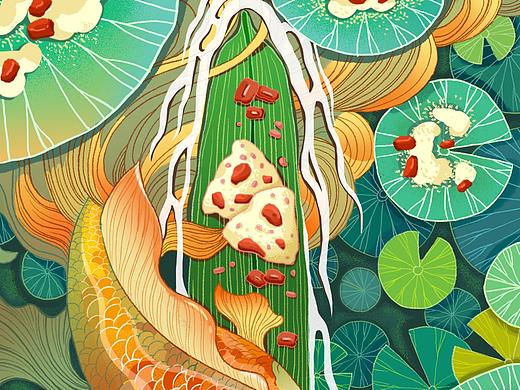 粽子节# 端午（个人主页-ZNDU2NjY3ODg=） - 创作习作 - 站酷设计师Plante原创素材 - 站酷ZCOOL