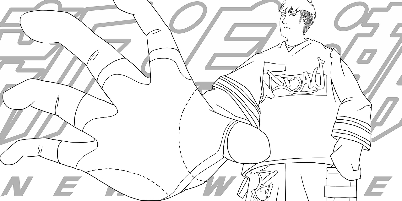 NEW WAVE（华为表盘）（图ZMjEzODgwODUy） - 商业插画 - 站酷设计师Iffly_TG原创素材 - 站酷ZCOOL