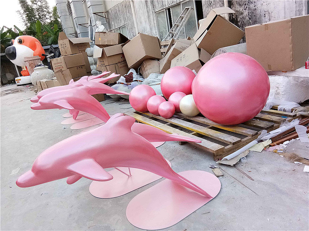 水上乐园景观雕塑玻璃钢海豚模型工艺品设计（图ZMzA2Njc5MTI4） - 雕塑 - 站酷设计师满天下原创素材 - 站酷ZCOOL