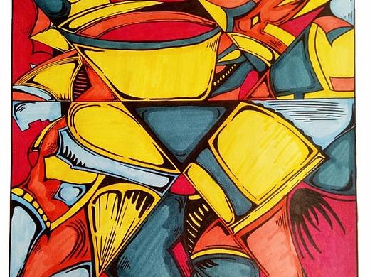 部分手绘，很久没画了（个人主页-ZMzg3MTM5ODQ=） - 创作习作 - 站酷设计师醋味的辣椒原创素材 - 站酷ZCOOL