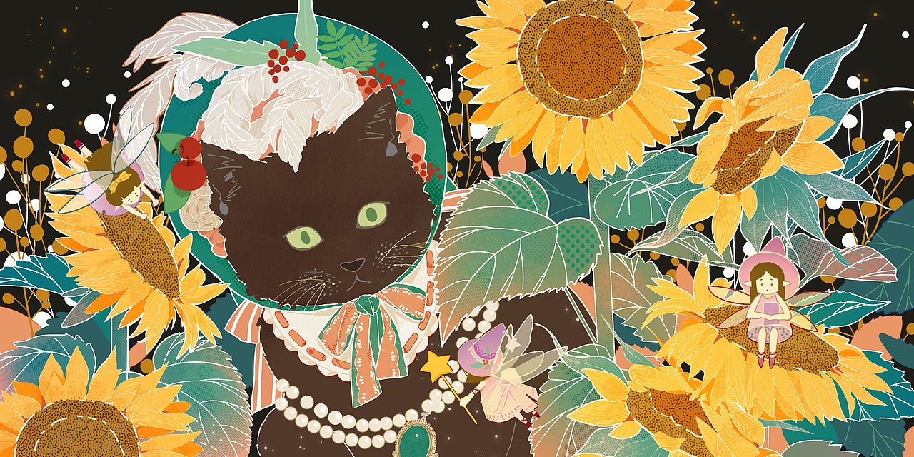 猫猫（图ZMjgwMTU5MTMy） - 创作习作 - 站酷设计师铁柱仙子原创素材 - 站酷ZCOOL