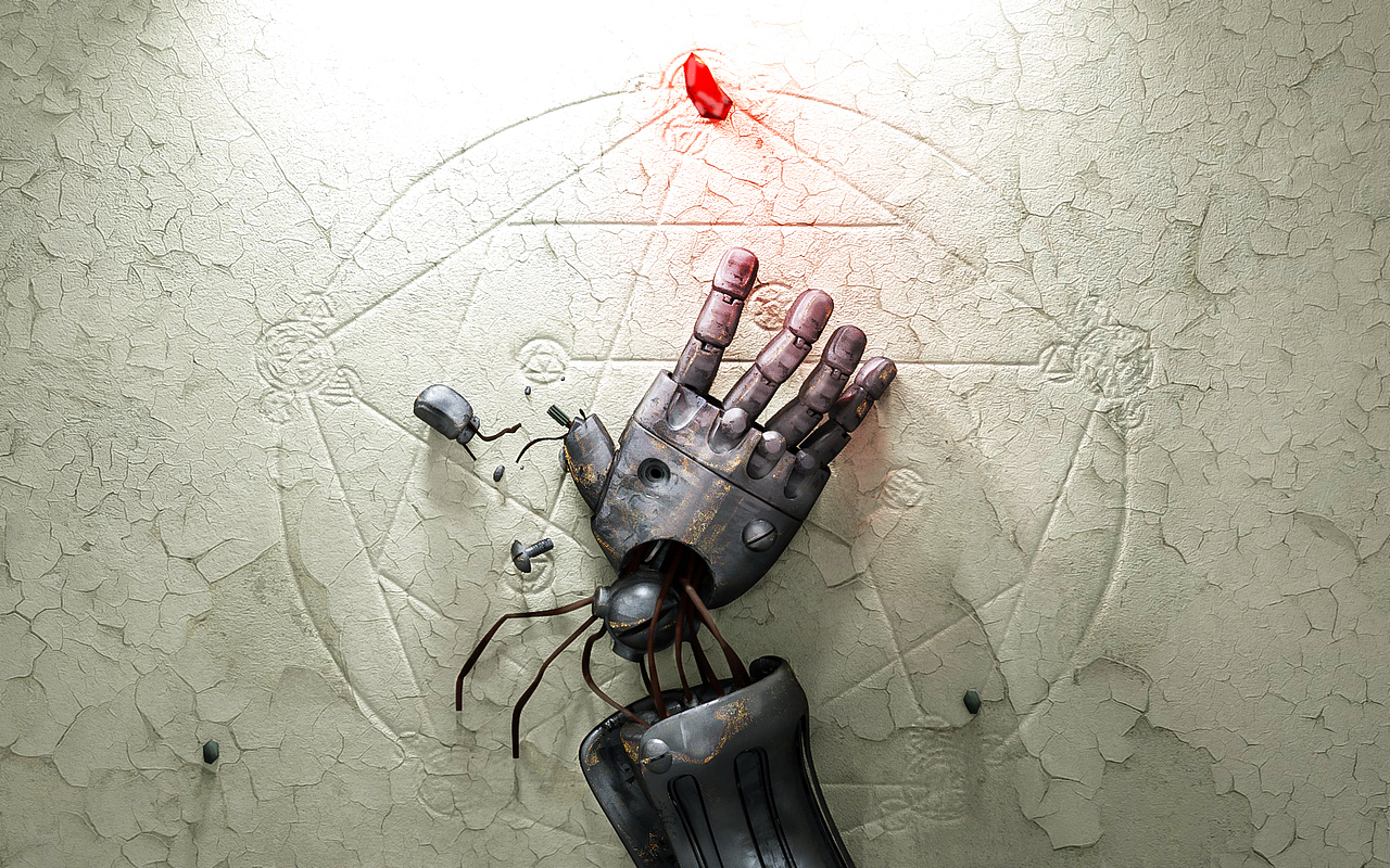 钢之炼金术师——C4D机械臂 Fullmetal Alchemist