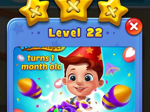 欧美休闲类游戏ui