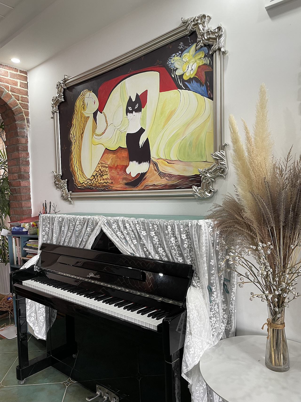 家装壁画电视沙发背景墙绘。贵阳墙绘、贵州墙绘