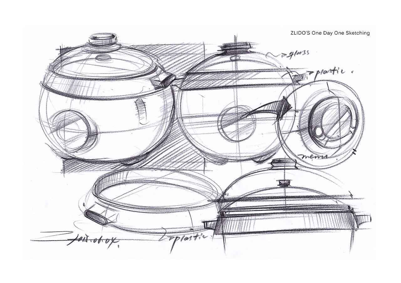 2015产品设计手绘6月 一日一画