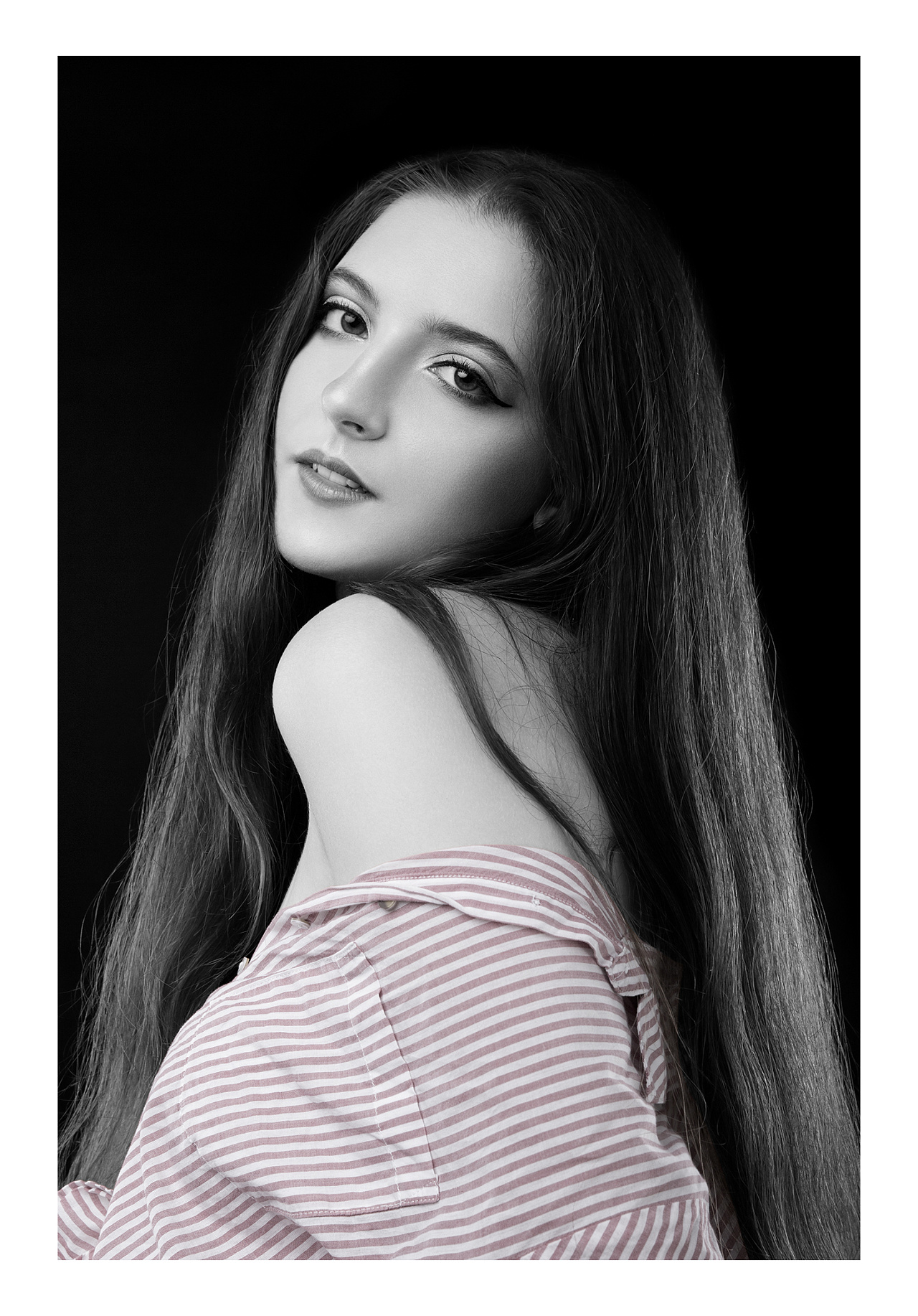 黑白人像修图|摄影|修图/后期|steve1984 - 原创作品 - 站酷 (zcool)