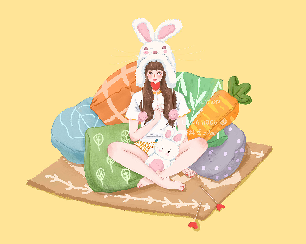 一些封面与插图（图ZMTkzMDMzMjAw） - 商业插画 - 站酷设计师林夏adou原创素材 - 站酷ZCOOL