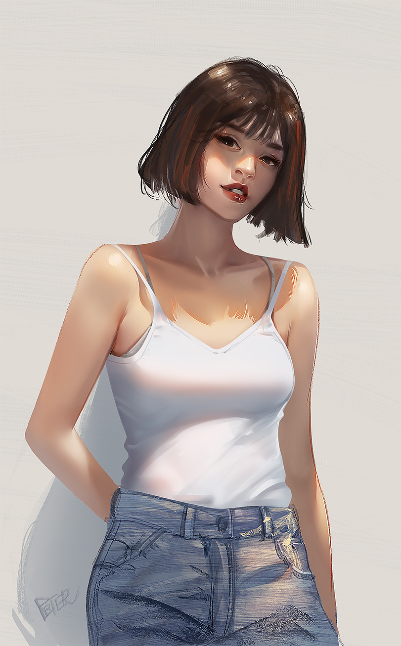 寂寞啊（图ZMTI3OTIzNTgw） - 商业插画 - 站酷设计师Peter肖吉原创素材 - 站酷ZCOOL