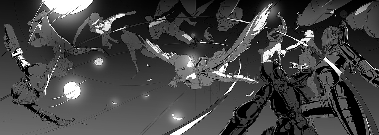 studies-ghost angle（图ZODY4NTM4MDQ=） - 概念设定 - 站酷设计师大尧DY原创素材 - 站酷ZCOOL