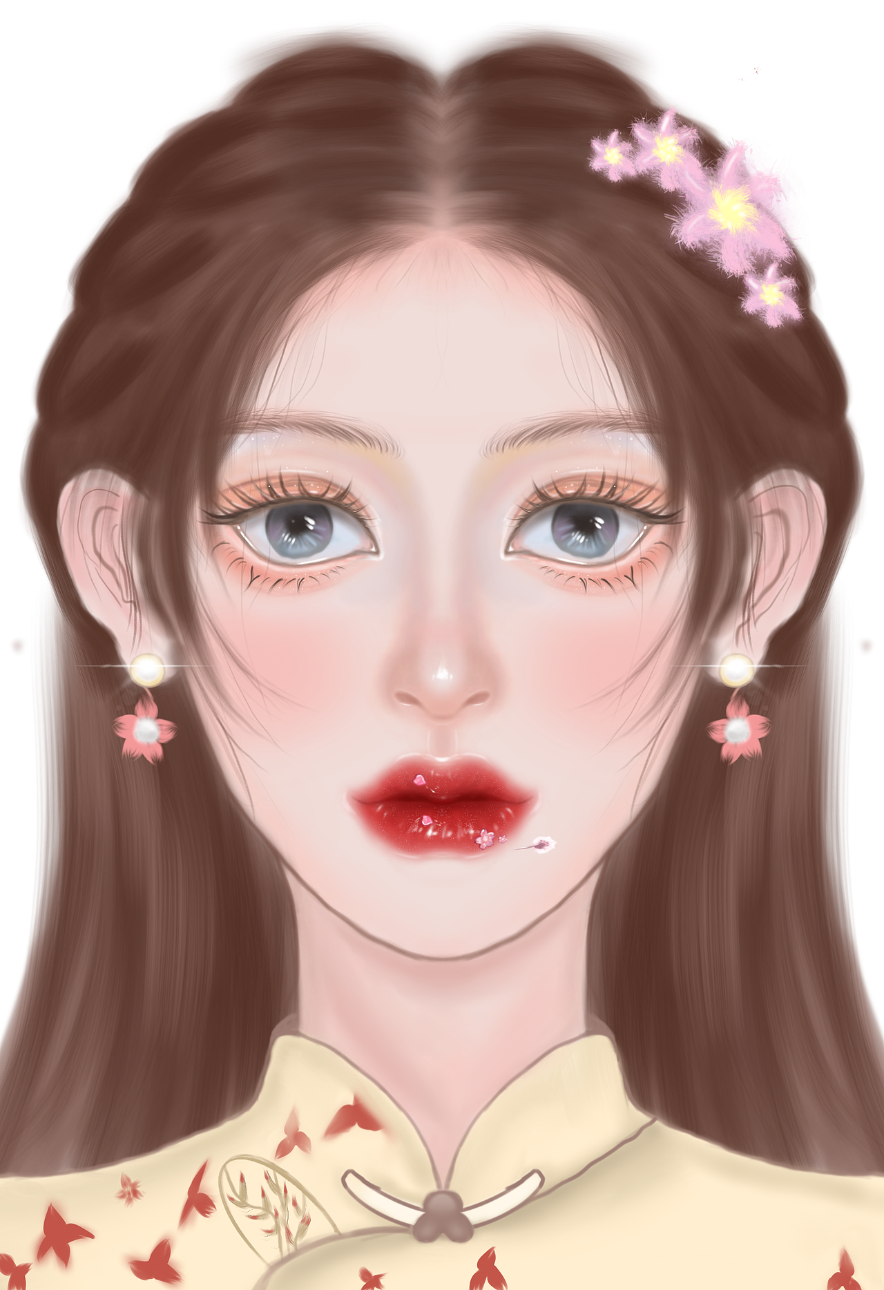 女孩系列（图ZMjY2MjUzNjcy） - 商业插画 - 站酷设计师小爷好色原创素材 - 站酷ZCOOL