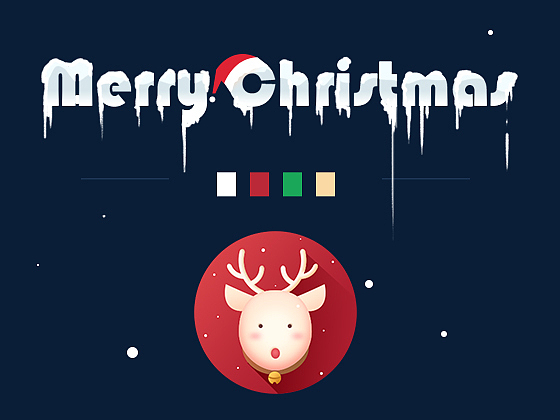 Merry Christmas（图ZMzkxMTA2NDQ=） - 主题/皮肤 - 站酷设计师咕咕猫小屋原创素材 - 站酷ZCOOL