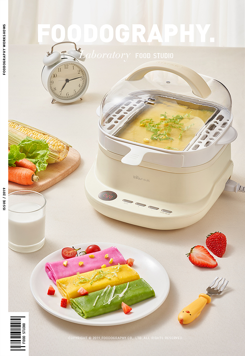 小家电摄影 | 小熊电器|foodography（图ZMTU1ODUzOTEy） - 产品摄影 - 站酷设计师Foodography原创素材 - 站酷ZCOOL