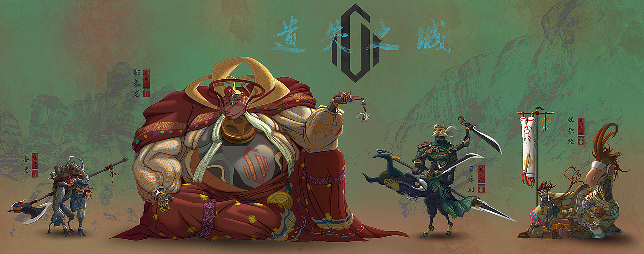 《楼兰》主题系列角色设定 — 2019年作品集（图ZMTkxMjI5NTY4） - 概念设定 - 站酷设计师XRCG学院原创素材 - 站酷ZCOOL