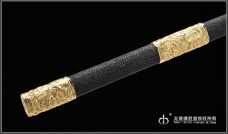 德匠堂宝剑-龙泉刀剑-匠运环首刀(dj-3392)