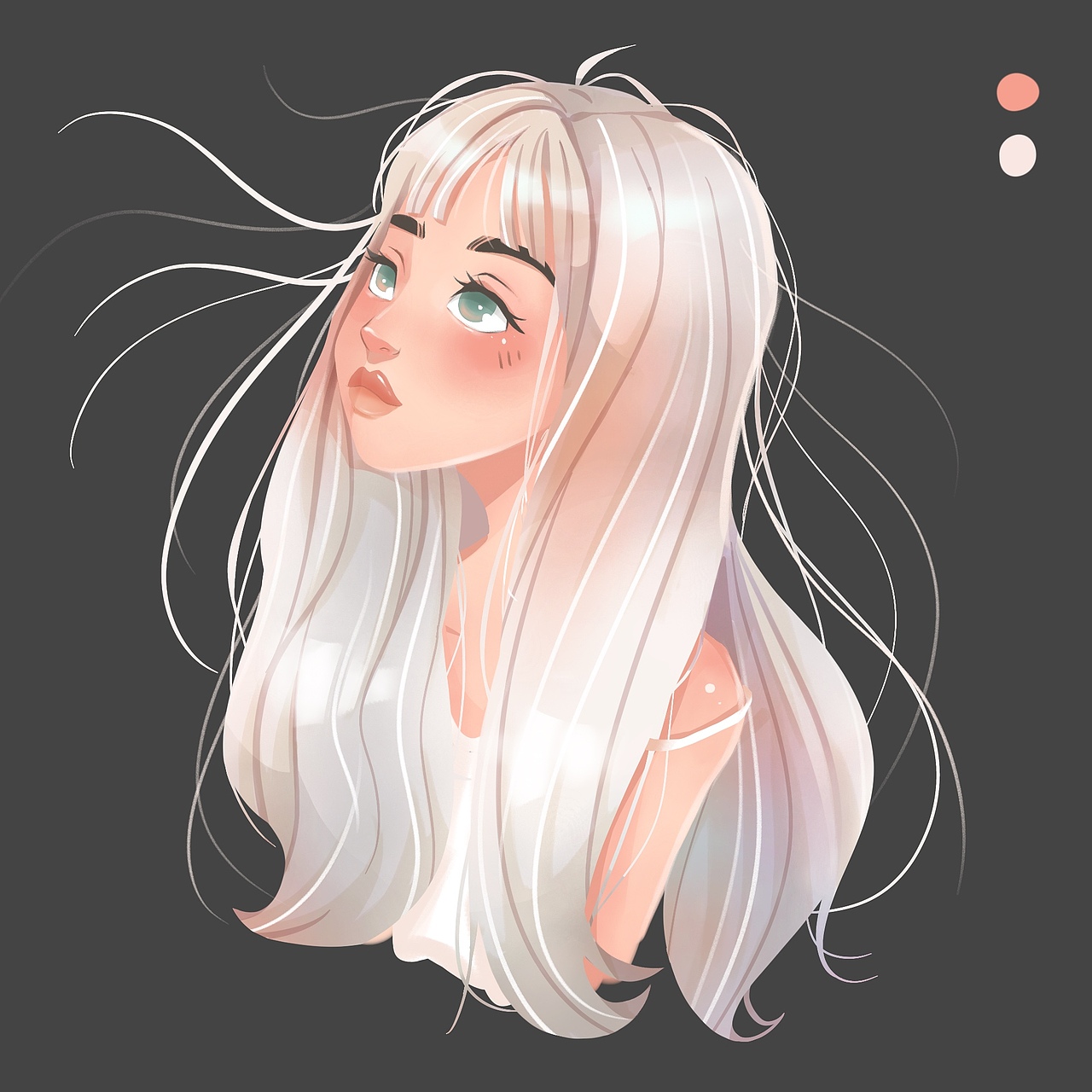 美式卡通头像练习