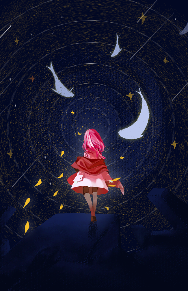 8月-插画篇（图ZMTI3MTQxNjI0） - 创作习作 - 站酷设计师阿墨ly原创素材 - 站酷ZCOOL