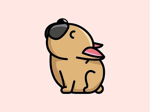 傲娇的斗牛犬（个人主页-ZNDA4MzU1NDQ=） - 创作习作 - 站酷设计师dj112原创素材 - 站酷ZCOOL