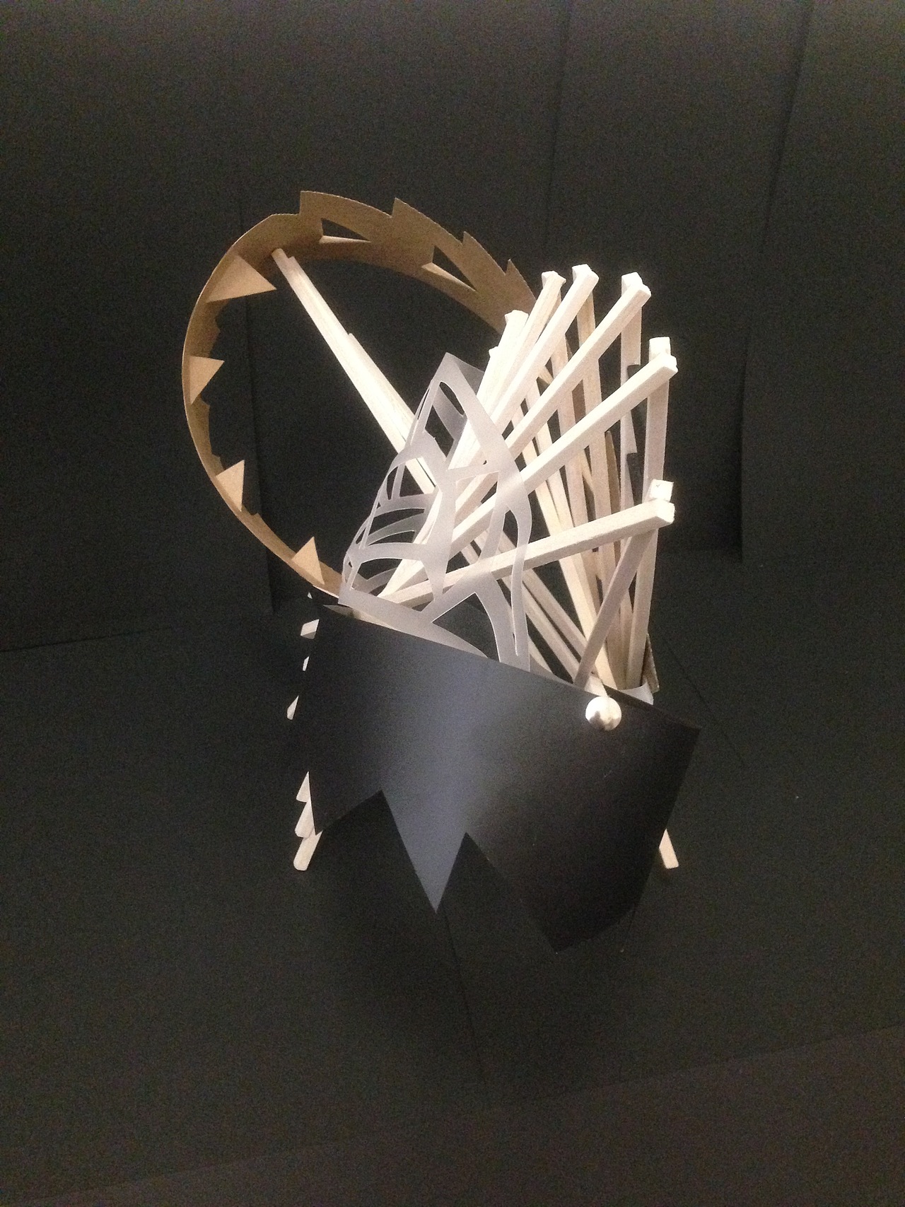 原创抽象建筑空间模型--结构主义--后现代主义