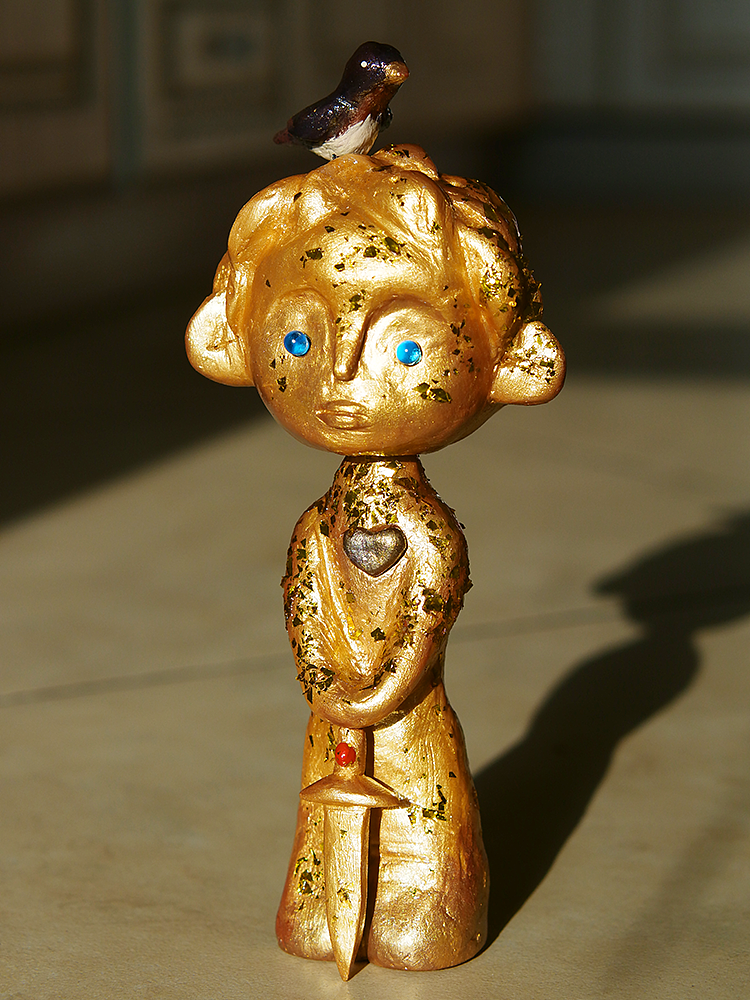 快乐王子——石粉粘土/混合材料