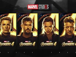 漫威10周年人物海報