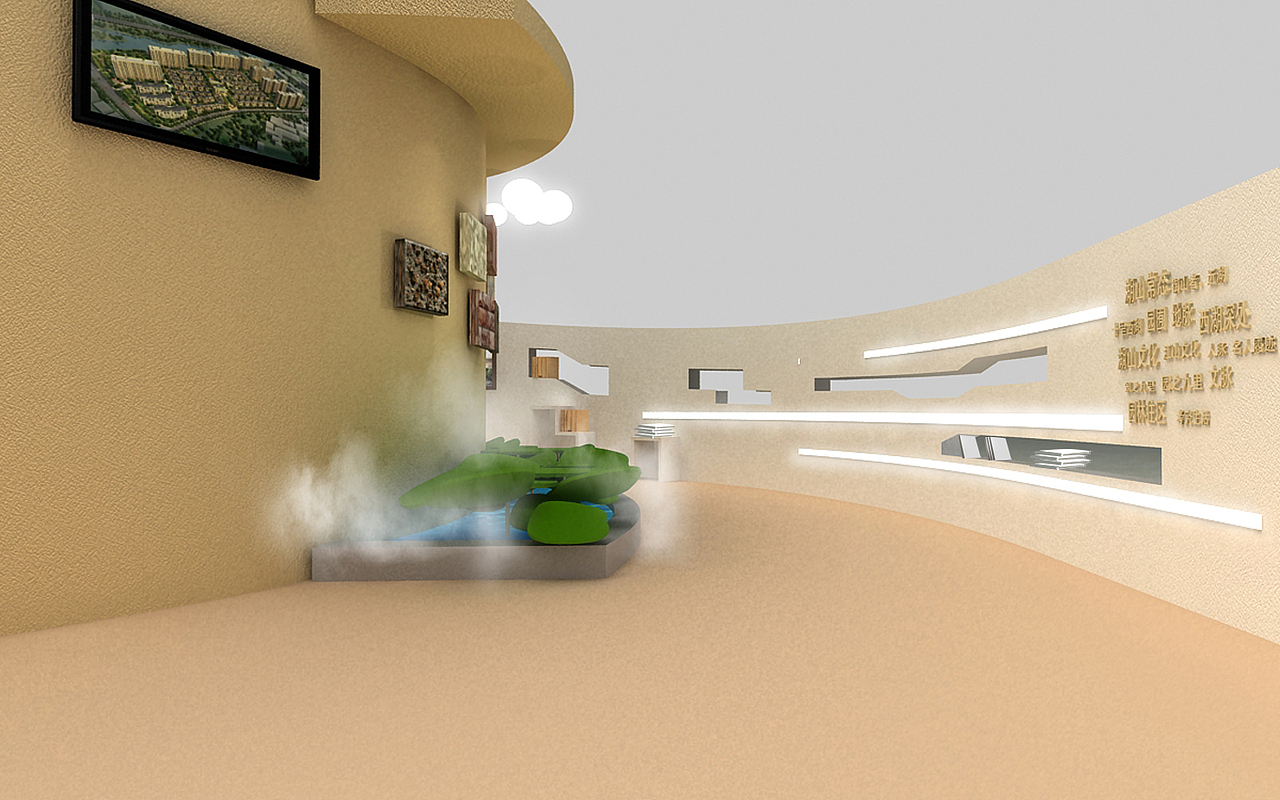 华润集团 中庭展览