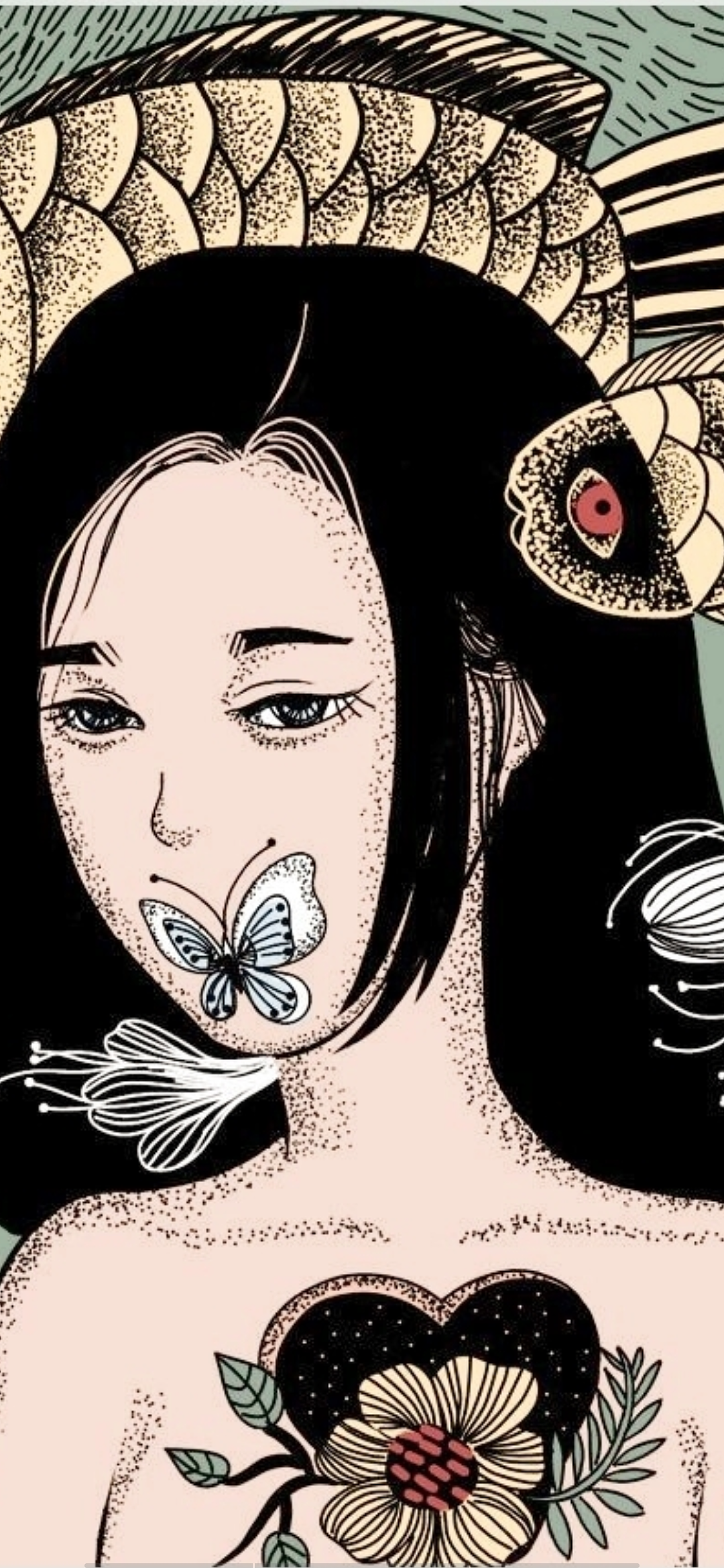 埋葬/试色版（图ZMjAwNDM0MTY4） - 艺术插画 - 站酷设计师紫忆小慢原创素材 - 站酷ZCOOL