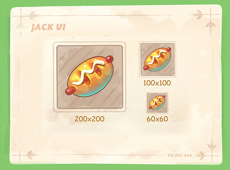 【JACK游戏UI】二次元、欧美风界面logo手绘设计教程JK