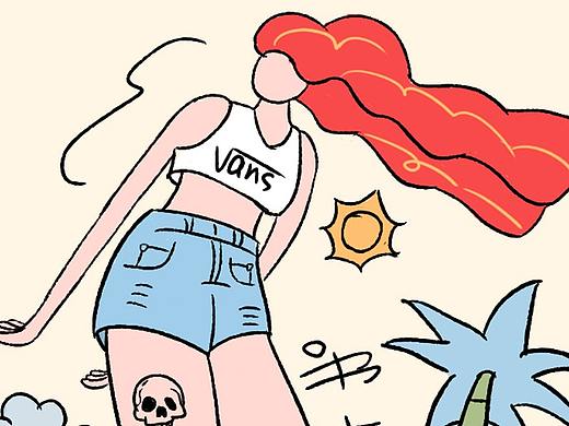 vans插画