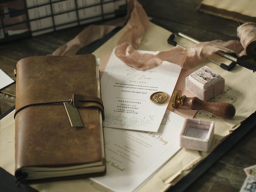 婚礼手帐请柬（个人主页-ZNDI4MTUzOTI=） - 产品摄影 - 站酷设计师滚头梨_原创素材 - 站酷ZCOOL