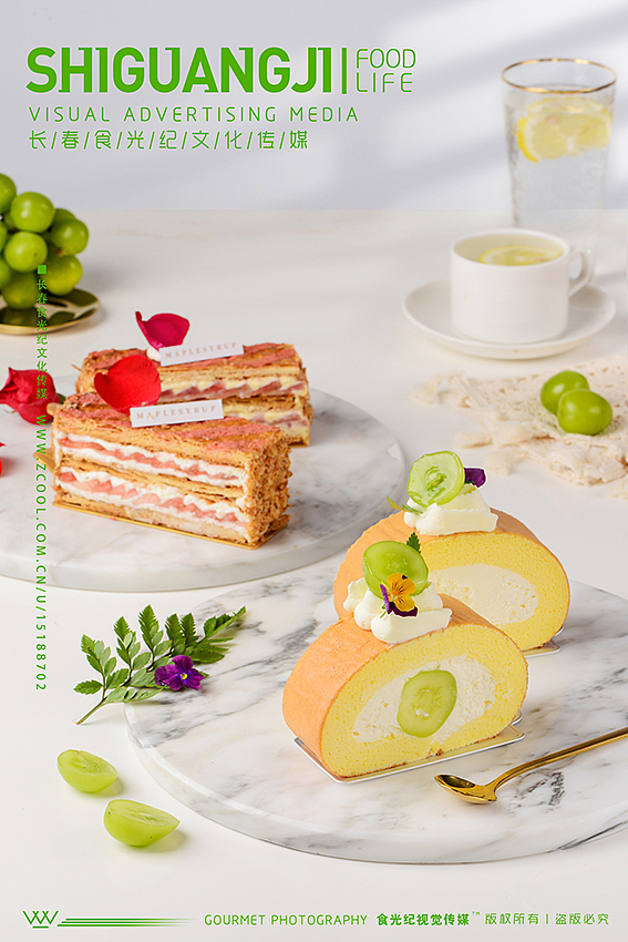食光纪 X 枫甜品 蛋糕系列拍摄