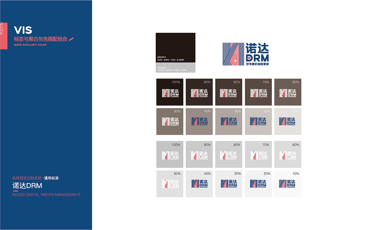 诺达DRM保险管家VIS（图ZMjY5MDE0NTA0） - Logo - 站酷设计师TranTranm原创素材 - 站酷ZCOOL
