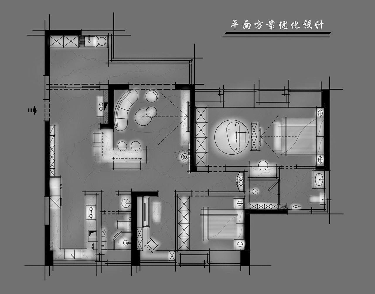 #黄埔国际设计案例分享🔥（图ZMjc4NzI4NTc2） - 家装设计 - 站酷设计师EB空间设计曾耀原创素材 - 站酷ZCOOL