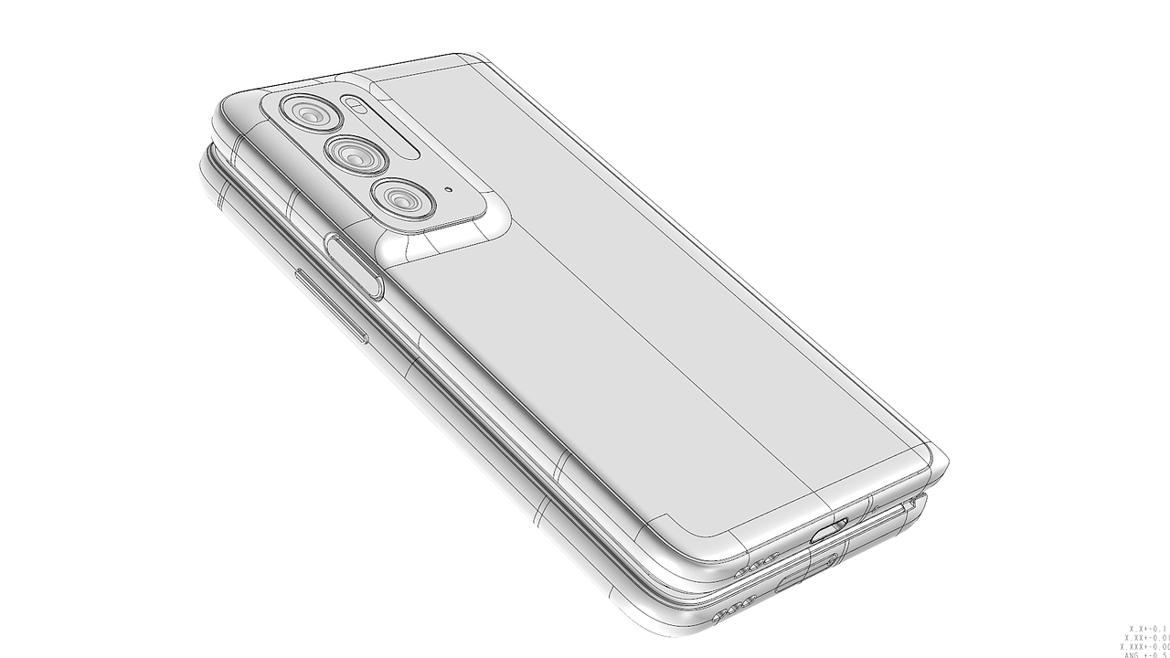 OPPO FIND N手机3D模型