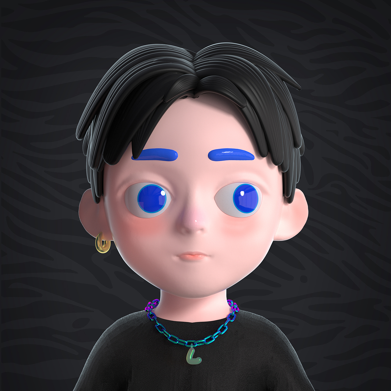 个人头像练习（图ZMzEzMTUxMzQ0） - 人物/生物 - 站酷设计师虎瓜原创素材 - 站酷ZCOOL