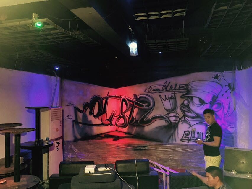 酒店墙绘,ktv墙绘,酒吧墙绘,街头墙绘,创意涂鸦