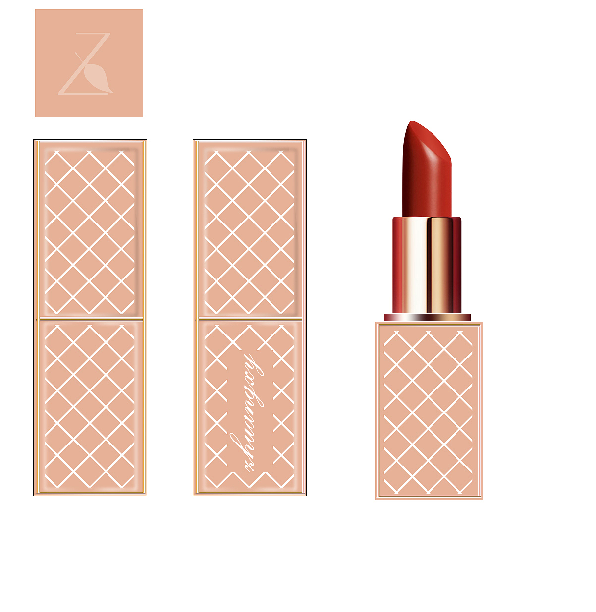 colorfans店铺口红外壳设计