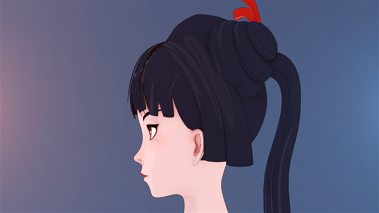 C4D三维渲染二维，不知火人物制作