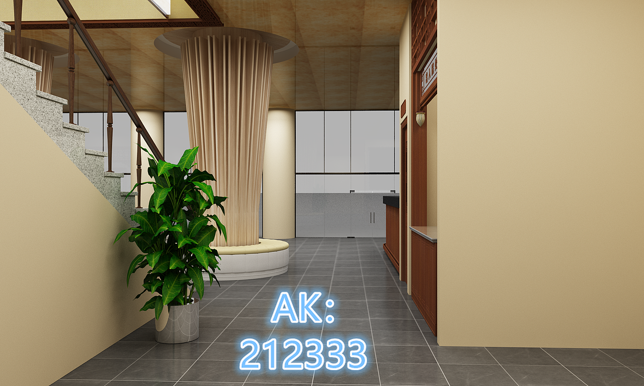 中医医院展厅3D设计效果图（图ZMjc3NDMwMzg4） - 建筑/空间 - 站酷设计师AK212原创素材 - 站酷ZCOOL