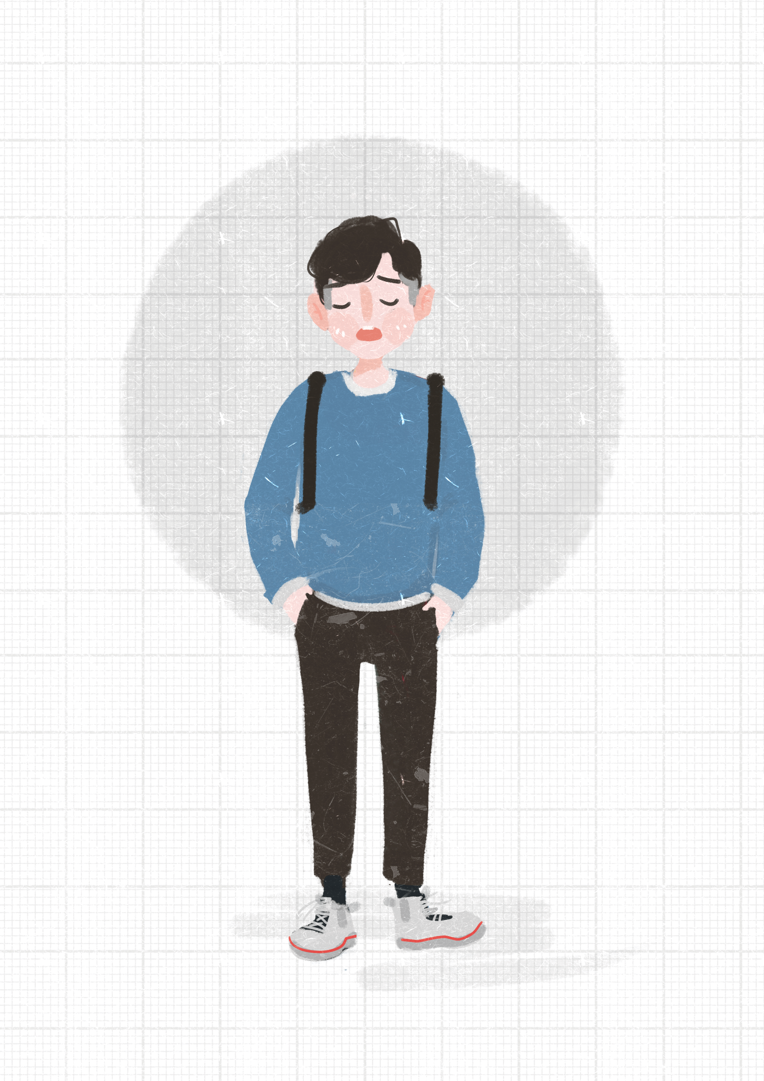 抖腿系列（图ZNjQyNTE3NDQ=） - 商业插画 - 站酷设计师江江江yu原创素材 - 站酷ZCOOL