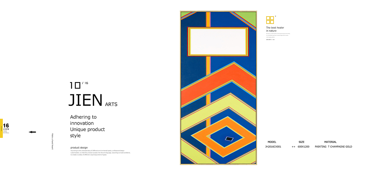 #装饰画##简约风格##室内装饰##软装配饰##酒店会所#（图ZOTI4MDAyMjg=） - 绘画 - 站酷设计师集恒工艺实物画原创素材 - 站酷ZCOOL