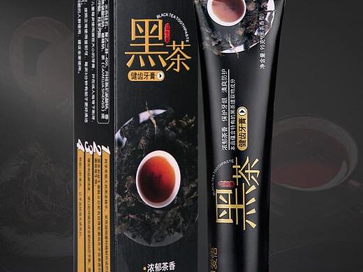 爱悟黑茶健齿牙膏