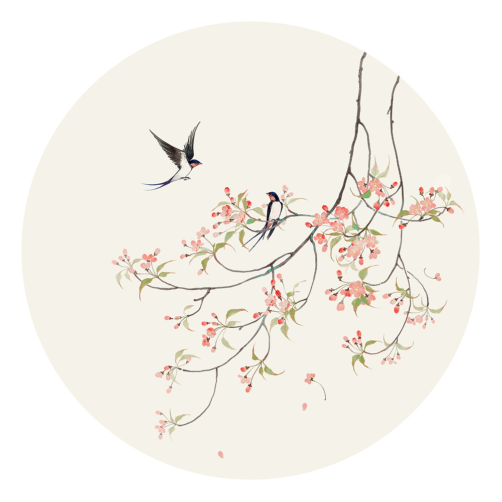 花鸟|插画|商业插画|无轩花莳记 - 原创作品 - 站酷 (zcool)