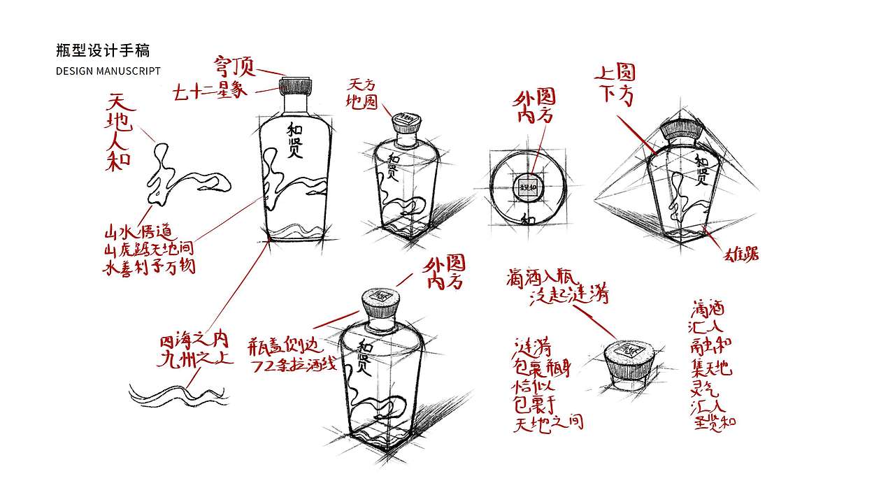 和贤酱酒酒业LOGO设计/产品设计/包装设计(图ZMjg1Mzg1MDg0) - 包装 - 站酷设计师子午品牌设计原创素材 - 站酷ZCOOL