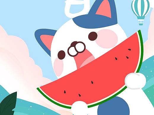 夏格拉斯夏日插画练习