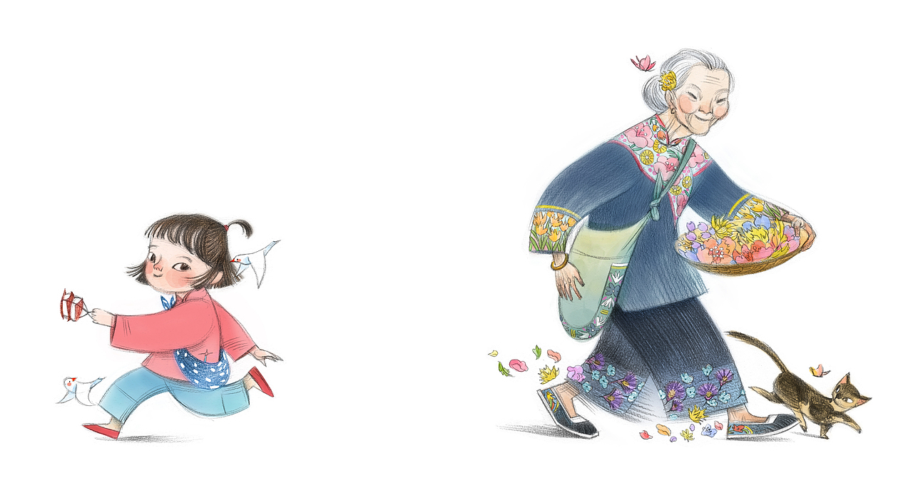 《南村传奇》小说封面及内页插图