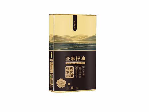 丰吉妙亚麻籽油包装设计