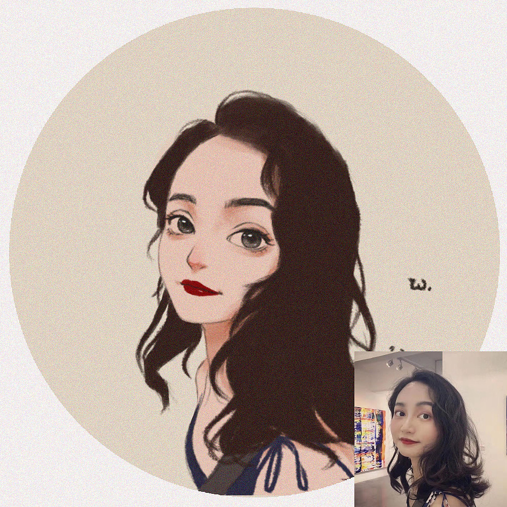 頭像（圖ZMTkyNTgwODA0） - 藝術(shù)插畫 - 站酷設(shè)計(jì)師鶯歌燕舞幾時(shí)休原創(chuàng)素材 - 站酷ZCOOL