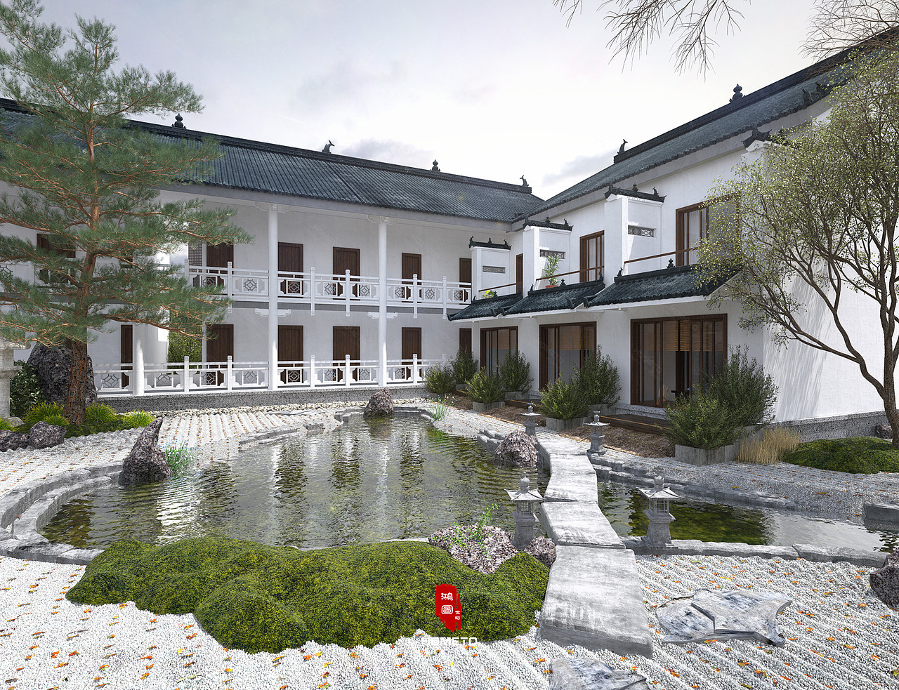 HOMETO · 高端表现 —— 【建筑案例】（图ZMjA4MTk0NzQ4） - 建筑设计 - 站酷设计师鸿图世纪原创素材 - 站酷ZCOOL