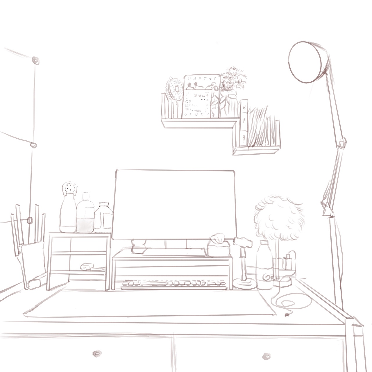 【线稿打卡100张】15/100（图ZMjY5NDAyNDU2） - 创作习作 - 站酷设计师龙芷原创素材 - 站酷ZCOOL